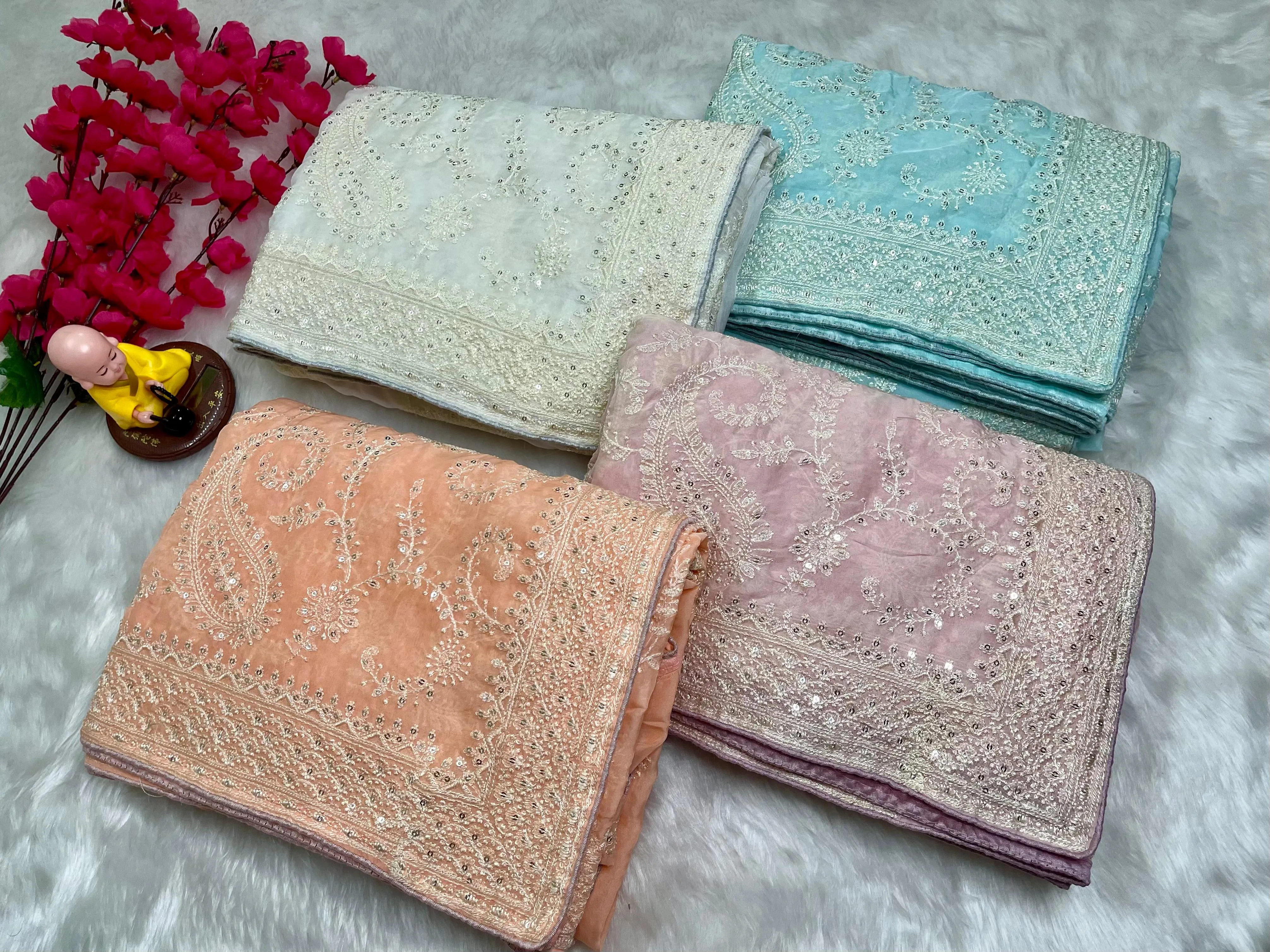 Buy Silk Fabric Premium Saree from SK COLLECTION - Reseller Bazzar